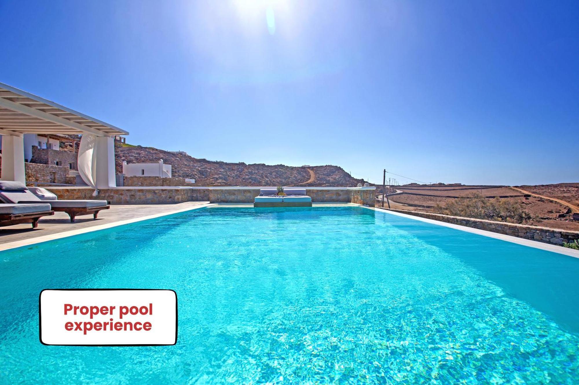 Villa Panamera Mykonos, Private Heaven, Supreme View! Фанари Экстерьер фото
