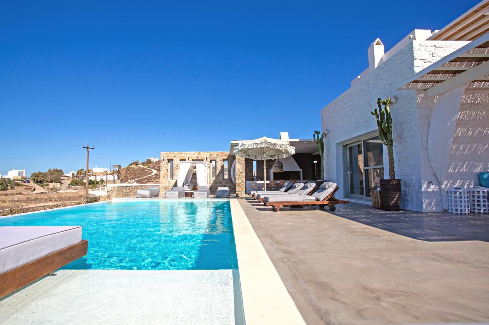 Villa Panamera Mykonos, Private Heaven, Supreme View! Фанари Экстерьер фото