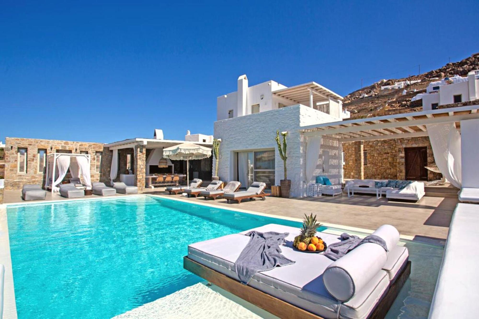 Villa Panamera Mykonos, Private Heaven, Supreme View! Фанари Экстерьер фото