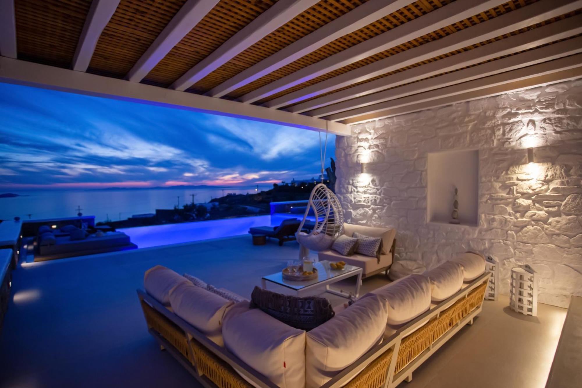 Villa Panamera Mykonos, Private Heaven, Supreme View! Фанари Экстерьер фото