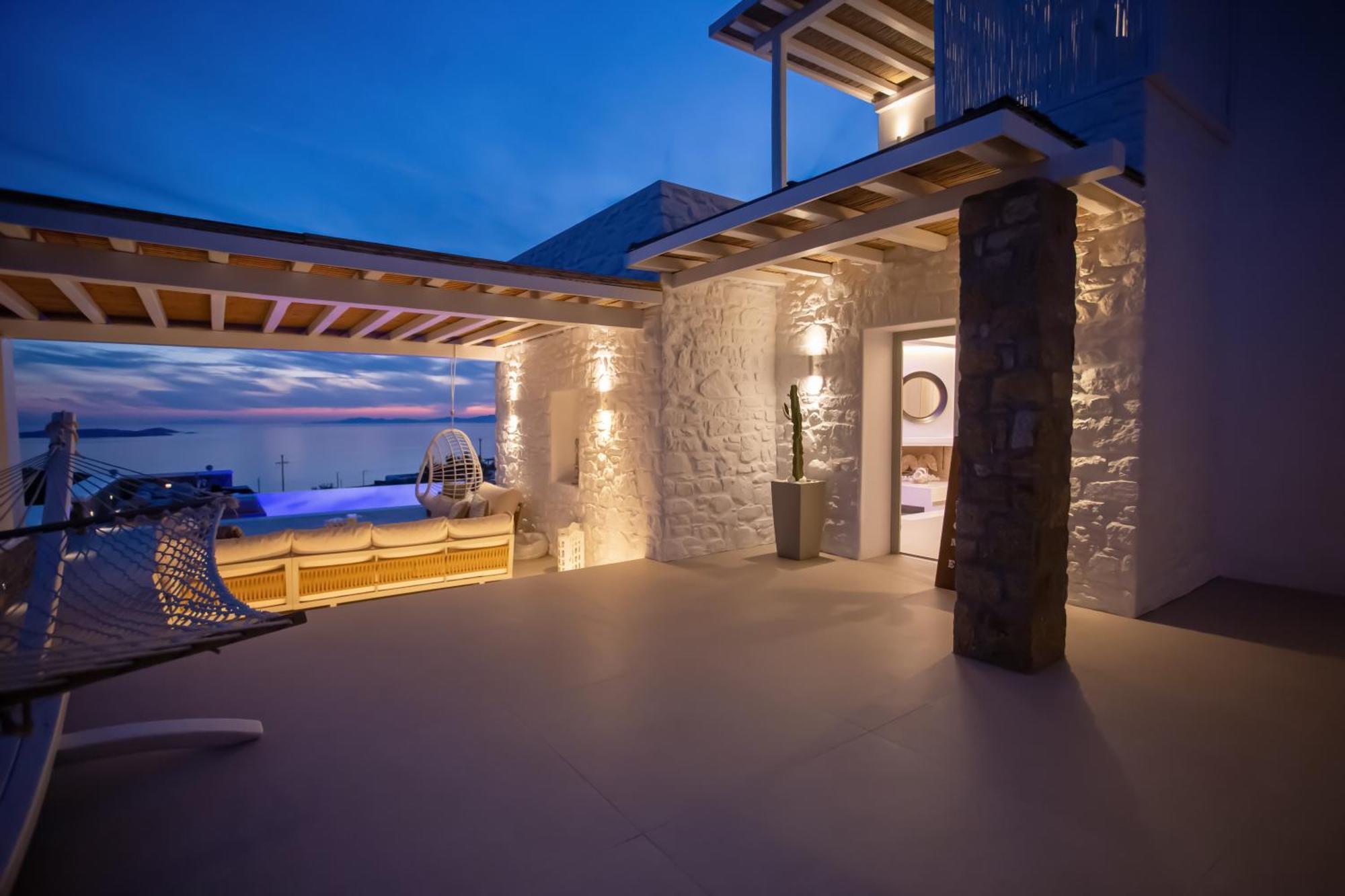 Villa Panamera Mykonos, Private Heaven, Supreme View! Фанари Экстерьер фото